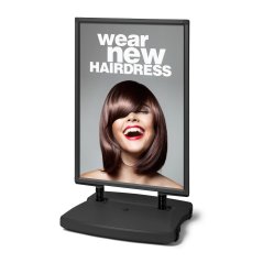 Windtalker® City s plastovou základnou černý A0