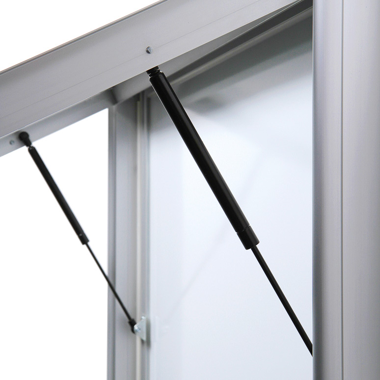 Venkovní uzamykatelná vitrína Extra Deep 27x A4