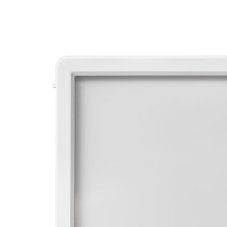 LED L Stojan - A5 na výšku Bílý