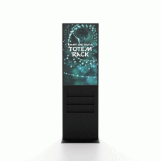 Smart Line Digitální totem s 55" dotykovou obrazovkou Samsung bílý