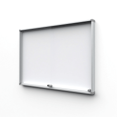 Vnitřní uzamykatelná vitrína s posuvnými dveřmi a bezpečnostními rohy 24 x A4