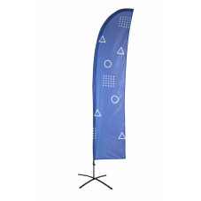 Beach Flag Budget Wind Graphic ECO Extra Large