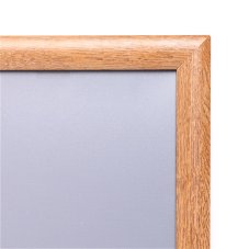 25 mm Snap Frame Zkosené Rohy A5 Dřevo