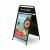 A-Board Elegant ocel s logem 50 x 70