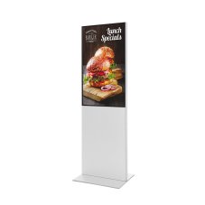 Smart Line Digitální totem bílý s 43" obrazovkou Samsung