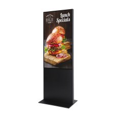 Smart Line Digitální totem černý s 55" obrazovkou Samsung