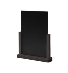 Stolní křídová tabule Natura černá A4