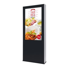 Venkovní digitální totem s 55" obrazovkou Samsung