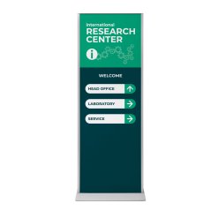 Totem Panel Plus 700x2000x3mm Eloxovaný