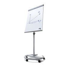 Scritto® Flipchart Vario s kruhovou ocelovou základnou