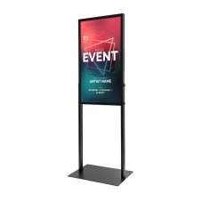 Digitální totem Sky Go 43" černý s 55" obrazovkou