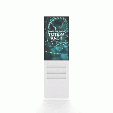 Smart Line Digitální totem černý Pouzdro 43"