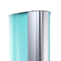 Arcuato® plakátový světelný sloup LED osvětlený 2x A1