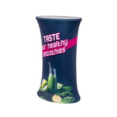 Counter Easy Oval, Table Top Černý