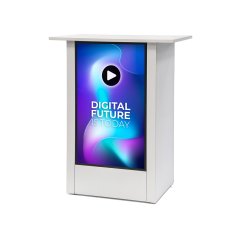 Digitální pult Futuro 32" Vertikální bez obrazovky Bílý