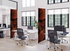 Textilní dělicí stěna Deco 85-200 oboustranná č/r l. I19 ECO