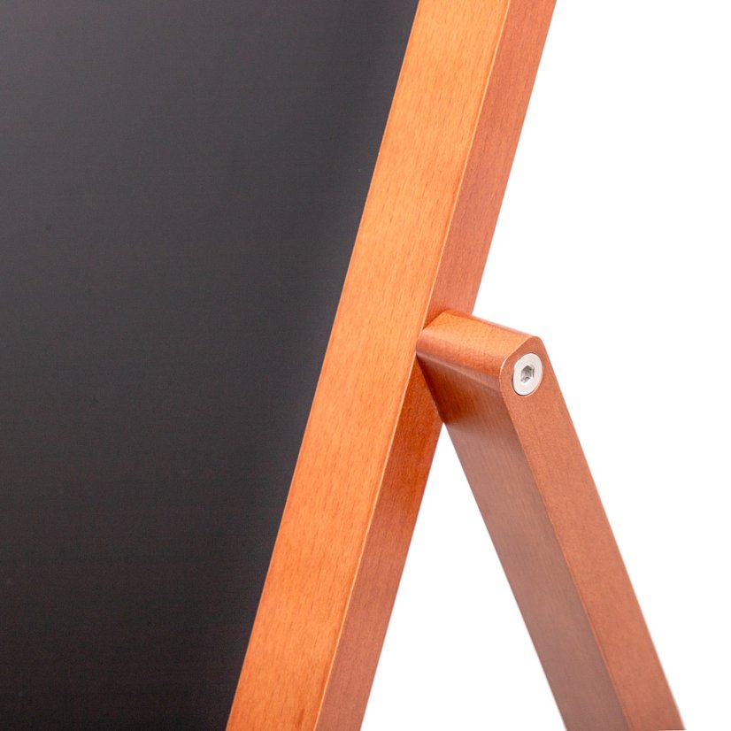 Dřevěný A-stojan Flip 55x105 cm světle hnědý