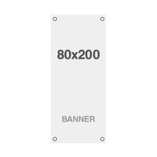 Symbio banner s otvory 510g/m2 80 x 200 cm