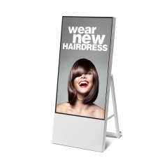 Smart Line Digital A-Board bílý s 43" Samsung obrazovkou