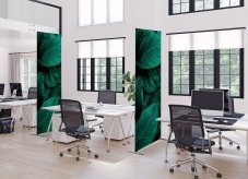 Textilní dělicí stěna Deco 85-200 oboustranná z. l. I4 ECO