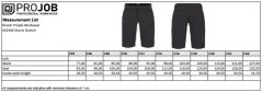 ProJob | 2560 Shorts Stretch (62-64)