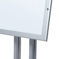 Samostatně stojící menu stojan LED osvětlený 4x A4