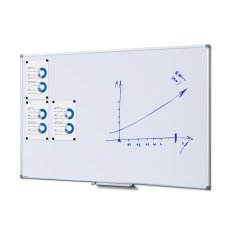 Scritto® ekonomická bílá tabule 100 x 150 cm