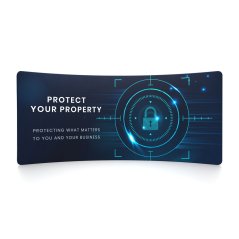 Zipper-Wall Curved 500x230 cm