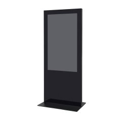 Digitální štíhlý totem černé pouzdro 55"
