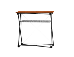 Counter Fabric Table Top Dřevěný