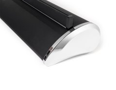 Roll-Banner Premium Černý 100 x 160-220 cm