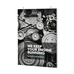 Textilní rám závěsný model LED A1