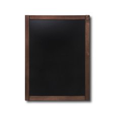 Křídová tabule na stěnu Classic Natura 60 x 80 cm Tmavě hnědá