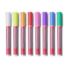 Bílý popisovač na tabule 3 mm