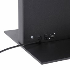 Smart Line digitální totemový stojan 6 x A4 s 43" Samsung obrazovkou a dotykovou obrazovkou černý