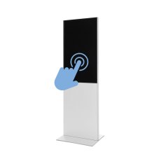 Smart Line Digitální totem s 43" dotykovou obrazovkou Samsung bílý