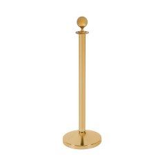 Zábrana Zlatý stojan s lanem a kulovým vrškem