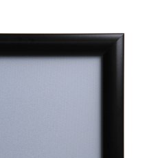 25 mm Snap Frame Zkosené Rohy A3 Černý