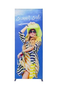 Zipper-Banner Slim 80 x 200 cm