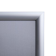 25 mm Rám na plakáty s ostrými rohy A1, ohnivzdorný B1