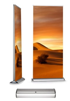 Roll-Banner Double 100 x 200 cm