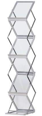 Držák na brožury Zig Zag Akryl