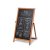 Dřevěný A-stojan Flip 55x105 cm světle hnědý