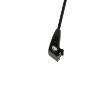 Nástěnné LED osvětlení 116 černé napájecí zástrčka vlevo/vpravo