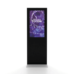 Digitální tenký totem s 43" obrazovkou Samsung a dotykovou fólií