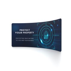 Zipper-Wall Curved 500x230 cm