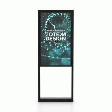 Venkovní digitální totem Design s 55" obrazovkou Samsung