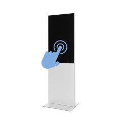 Smart Line Digitální totem s 43" dotykovou obrazovkou Samsung bílý