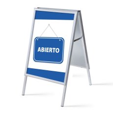 A-stojan A1 kompletní set otevřeno modrý španělsky