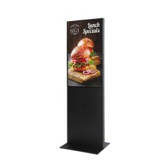 Smart Line Digitální totem černý s 43" obrazovkou Samsung